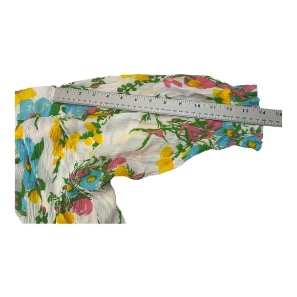 Faithfull the Brand Caliente Floral Print Mini Dress Size 6 - Picture 15 of 15